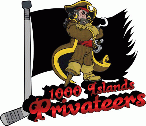 Thousand Islands Privateers 2010 Primary Logo iron on transfers for T-shirts